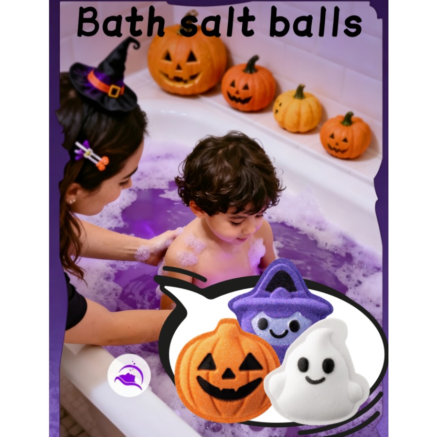 Bath Salts - 1/3 шт. Хэллоуинские игрушки-шарики для ванны
