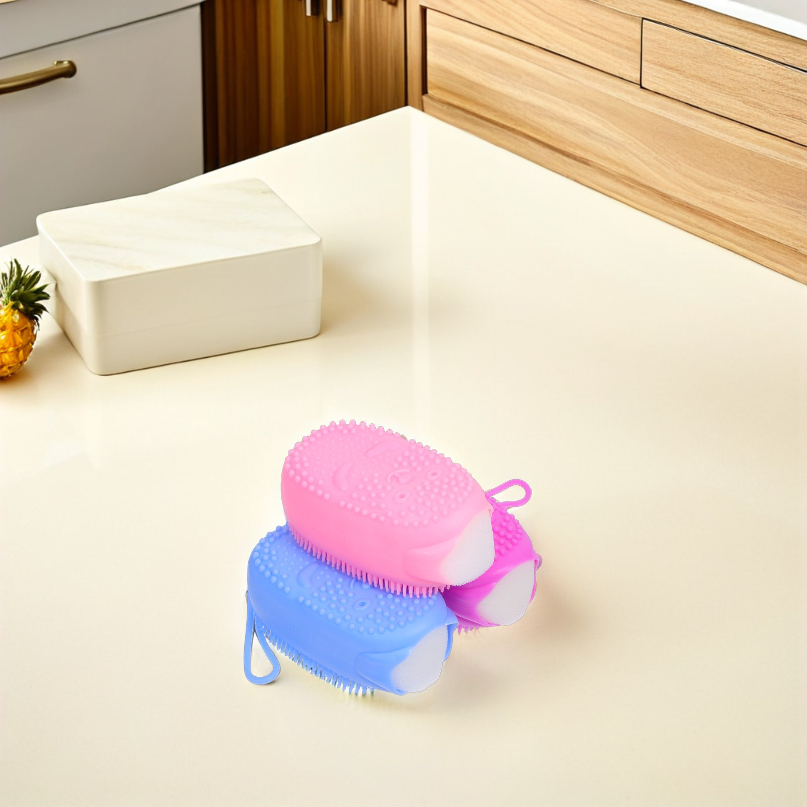 3 шт. силиконовых мочалок для  – обзор и цена Body Brush