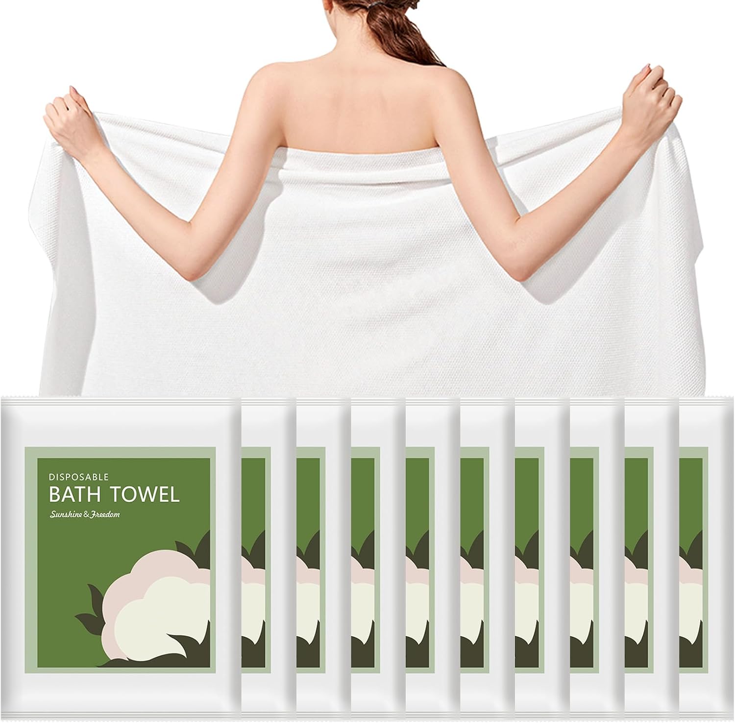 Одноразовые банные полотенца,  – обзор и цена Spa Towel