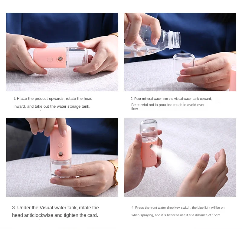 Мини-портативный увлажнитель в – обзор и цена Face Steamer