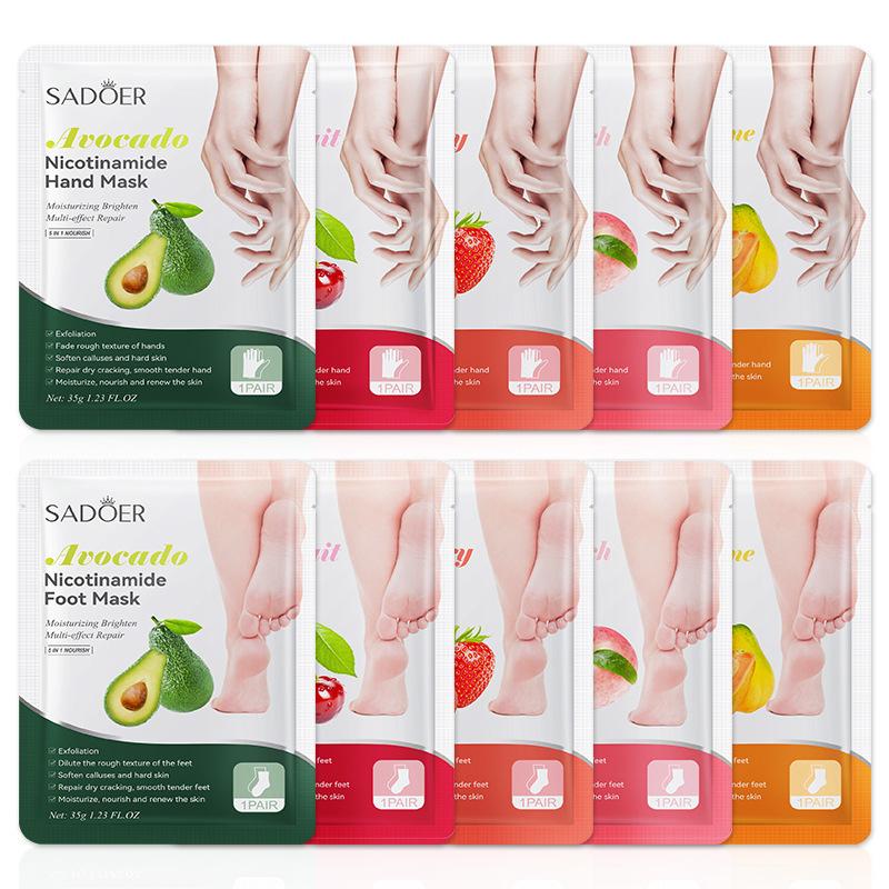 1 пара масок для ног SADOER с  – обзор и цена Foot Spa