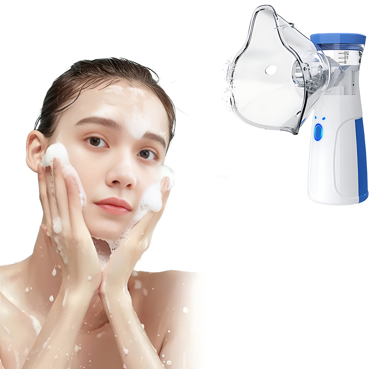 Мини-отпариватель для лица, бе – обзор и цена Face Steamer